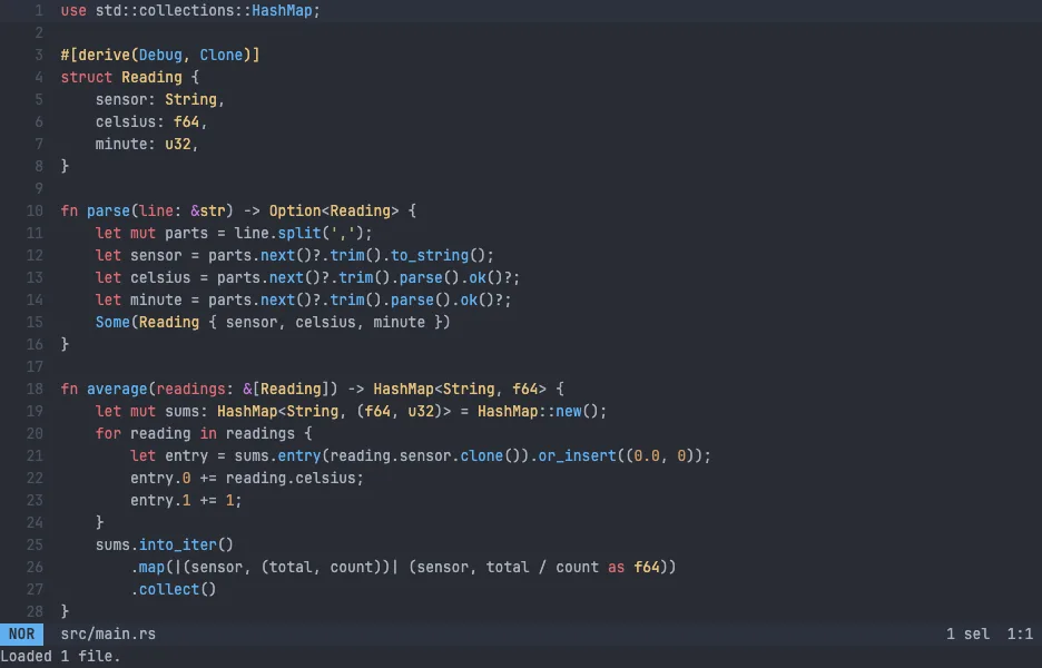 Helix running in your browser